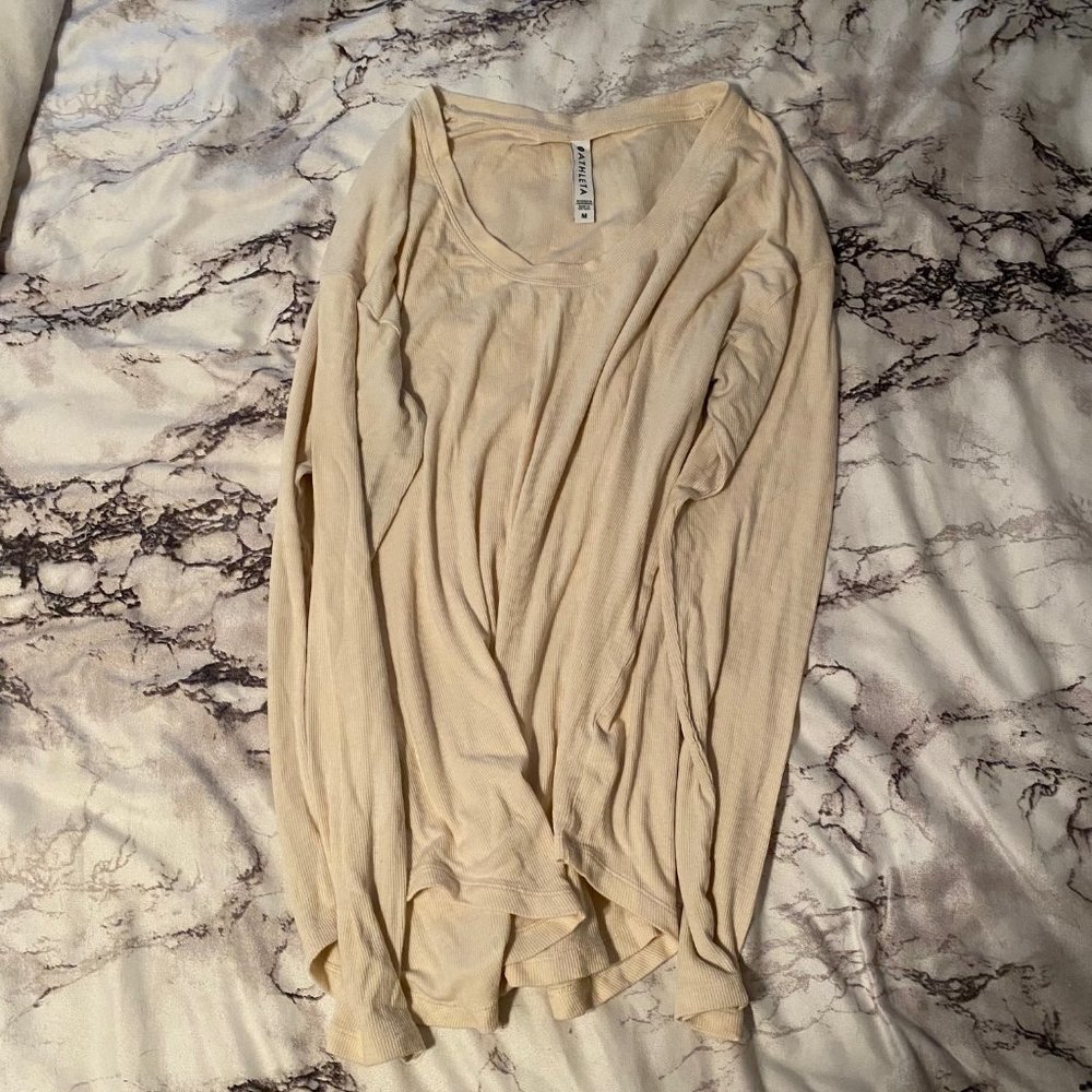 athleta ribbed top